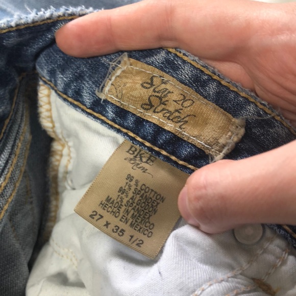 BKE Star 20 Stretch Jeans Size 27 x 35 1/2 - Picture 5 of 7